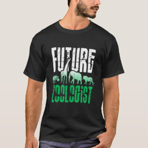 Künftiger Zoologe entwirft Zoologie und Tier T-Shirt