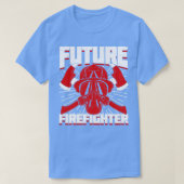 Künftiges Brandschutzkommando Fireman-Geschenk T-Shirt (Design vorne)