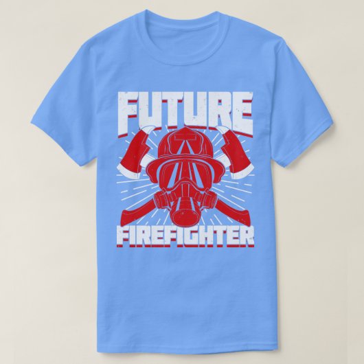 Künftiges Brandschutzkommando Fireman-Geschenk T-Shirt (Design vorne)