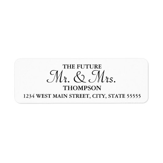 Künftiges Hochzeitstil (Vorne)