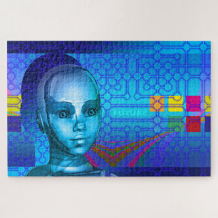 künftiges menschliches Rätsel Puzzle