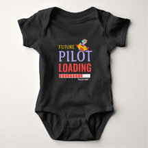Künftiges Pilotladung Funny Personalisiert Unisex