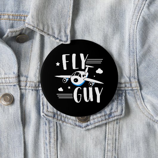 Künftiges Pilotprogramm - Kids fliegen - Überflieg Button (Beispiel)