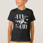 Künftiges Pilotprogramm - Kids fliegen - Überflieg T-Shirt (Vorderseite)