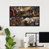 Künftiges Quake-Gedenkposter Poster (Heimbüro)