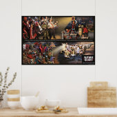 Künftiges Quake-Gedenkposter Poster (Küche)