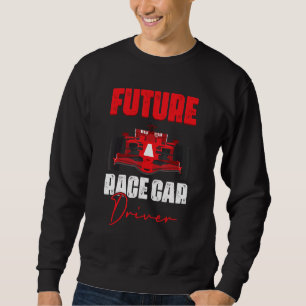 Künftiges Race Car Driver Auto Rennen für ein Race Sweatshirt