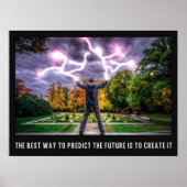 KÜNFTIGES Zitat-Poster Poster (Vorne)