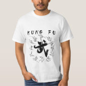 Kung fu (功 夫) T-Shirt (Vorderseite)