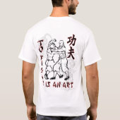 Kung Fu 2 T-Shirt (Rückseite)