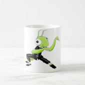 Kung Fu betender Mantis Kaffeetasse (Mittel)