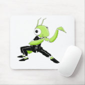 Kung Fu betender Mantis Mousepad (Mit Mouse)