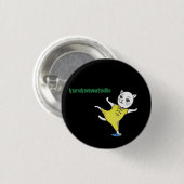 Kung Fu Cat botton Button (Vorne & Hinten)