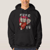 Kung Fu Cat Hoodie (Vorderseite)