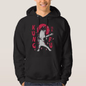 Kung Fu Cat Hoodie (Vorderseite)