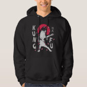 Kung Fu Cat Hoodie (Vorderseite)