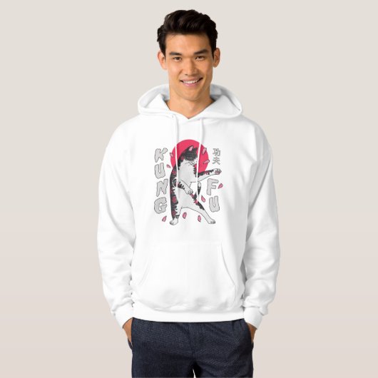 Kung Fu Cat Hoodie (Vorne ganz)