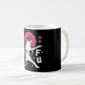 Kung Fu Cat Kaffeetasse (VorderseiteRechts)