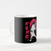 Kung Fu Cat Kaffeetasse (Vorderseite Links)