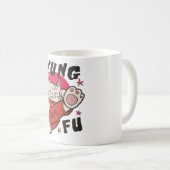 Kung Fu Cat Kaffeetasse (VorderseiteRechts)