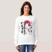 Kung Fu Cat Sweatshirt (Vorne ganz)