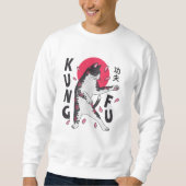 Kung Fu Cat Sweatshirt (Vorderseite)