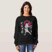 Kung Fu Cat Sweatshirt (Vorne ganz)