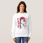 Kung Fu Cat Sweatshirt (Vorne ganz)