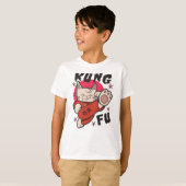 Kung Fu Cat T-Shirt (Vorne ganz)