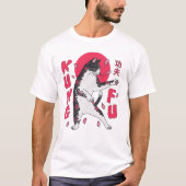 Kung Fu Cat T-Shirt (Vorderseite)