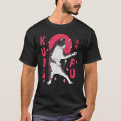 Kung Fu Cat T-Shirt (Vorderseite)