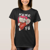 Kung Fu Cat T-Shirt (Vorderseite)