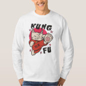 Kung Fu Cat T-Shirt (Vorderseite)
