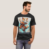 Kung Fu Cat T-Shirt (Vorne ganz)