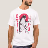 Kung Fu Cat T-Shirt (Vorderseite)
