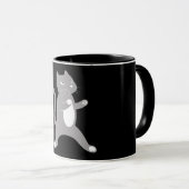 Kung Fu Cat Tasse (VorderseiteRechts)