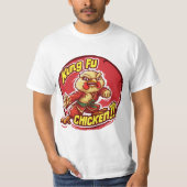 Kung Fu Chicken - Entfesseln Sie den inneren Krieg T-Shirt (Vorderseite)