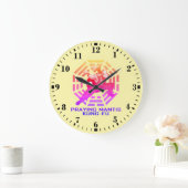 Kung-Fu der Gottesanbeterin Große Wanduhr (Zuhause)