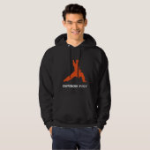 Kung Fu Drachenfaust Kampfkunst Hoodie (Vorne ganz)
