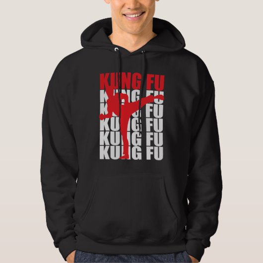 Kung Fu DunkelheitHoodie Hoodie (Vorderseite)