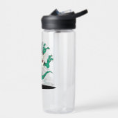 Kung Fu Echsen Zombie Trinkflasche (Links)