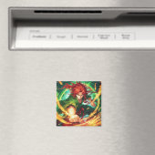 Kung Fu Fighter 10 Magnet (In Situ (Geschirrspüler))