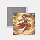 Kung Fu Fighter 14 Magnet (Vorderseite/Rückseite)