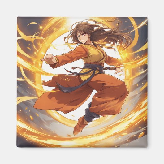 Kung Fu Fighter 14 Magnet (Vorne)