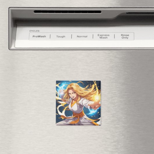 Kung Fu Fighter 15 Magnet (In Situ (Geschirrspüler))