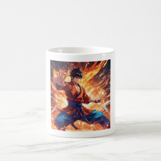 Kung Fu Fighter 1 Kaffeetasse (Mittel)