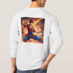 Kung Fu Fighter 1 Plus Symbol T-Shirt