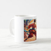 Kung Fu Fighter 2 Kaffeetasse (Vorderseite Links)