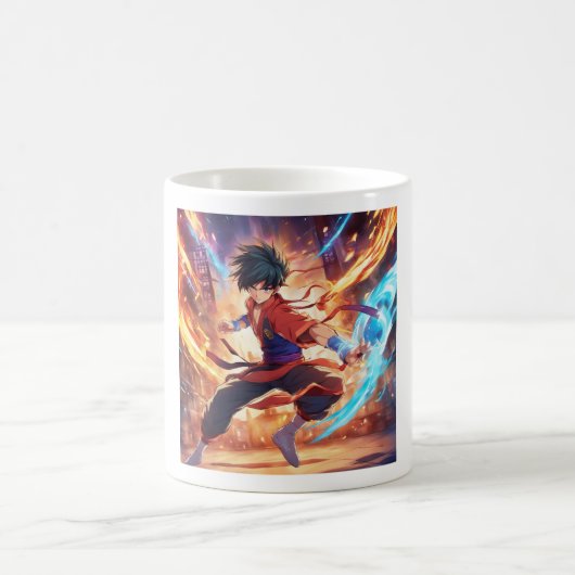 Kung Fu Fighter 3 Kaffeetasse (Mittel)
