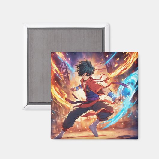 Kung Fu Fighter 3 Magnet (Vorderseite/Rückseite)